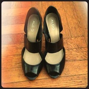 Peep toe heels from Aldo