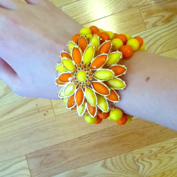 Orange and Yellow "bracelet"