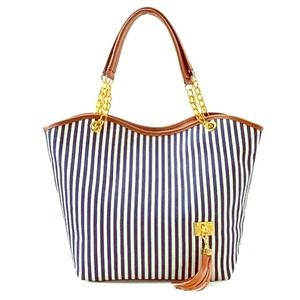Striped Tote!!