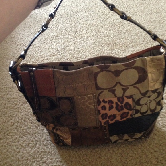 Coach patchwork handbag authentic - Picture 2 of 3