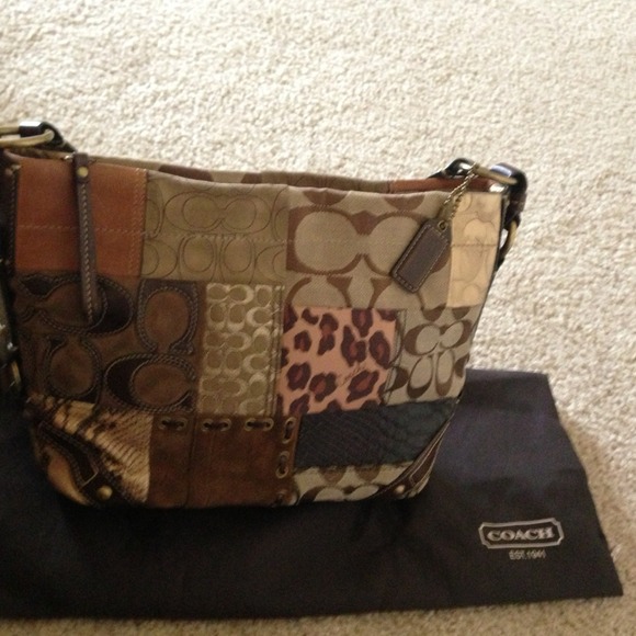 Coach patchwork handbag authentic - Picture 3 of 3