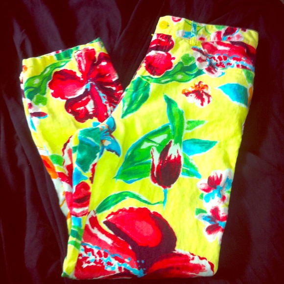 Ralph Lauren Floral Pants