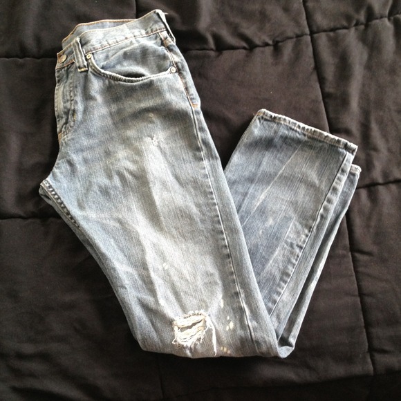 Destroyed Men's Jeans