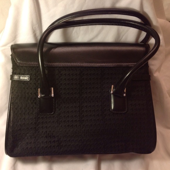 🆕👜BROOKS BROTHERS Black Pony HairFlap LeatherBag - Picture 2 of 4