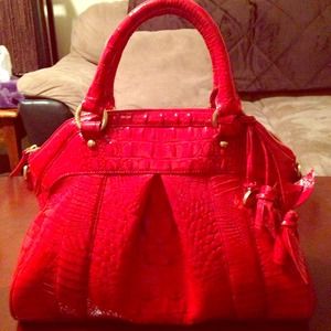 🌟Reduced🌟Gorgeous candy apple red Brahmin nwot