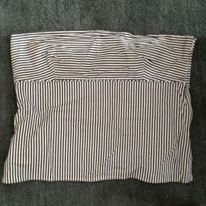 JCrew stripped sleeveless top.