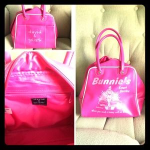 *Reduced* David & Goliath pink handbag