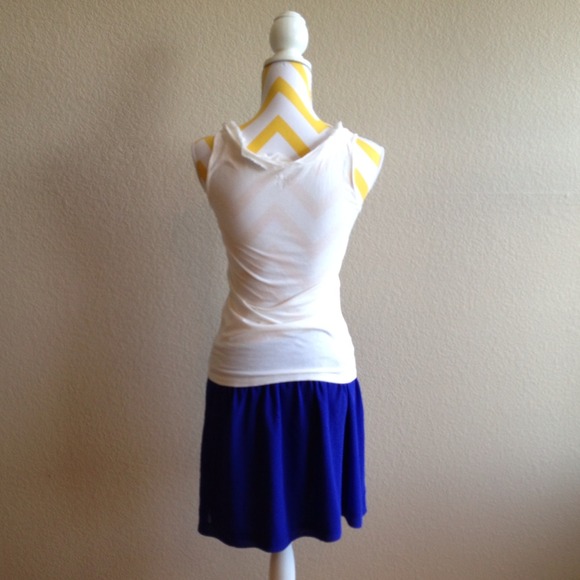 LOFT Ruffle Neck Tank Size XS - Picture 2 of 4