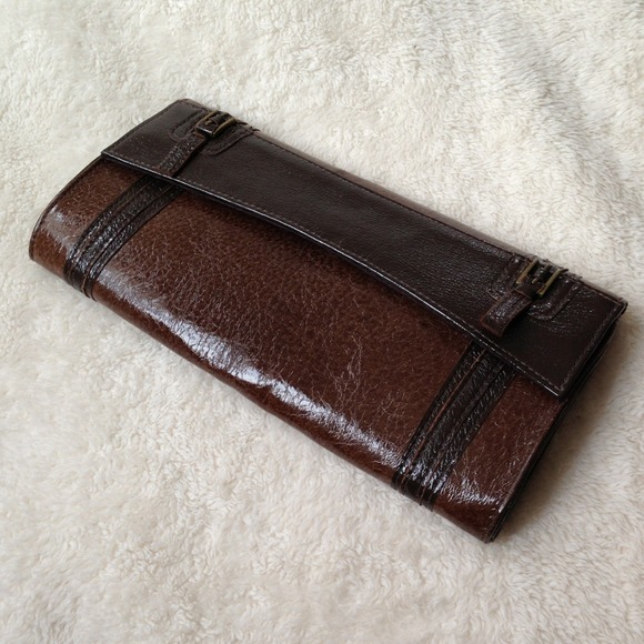 **Just Reduced** One-of-the-kind leather clutch