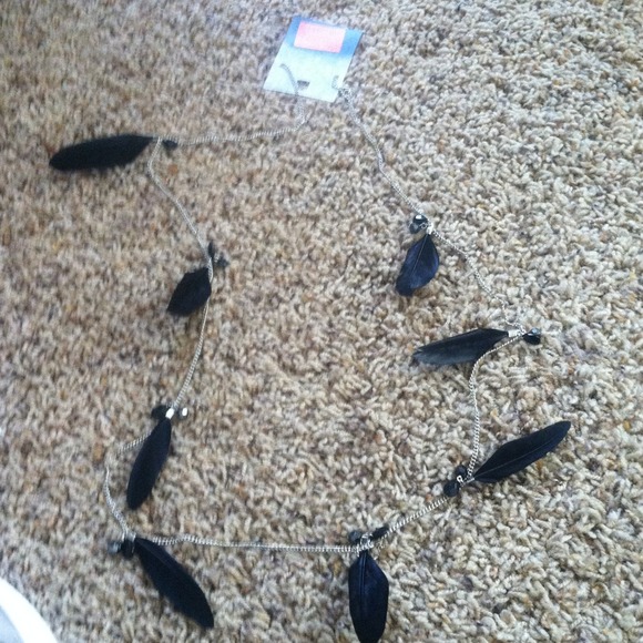 Feather necklace