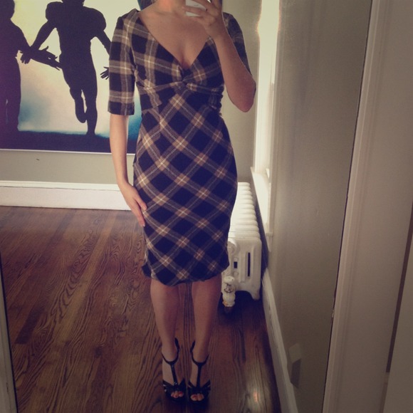 *Reserved Bundle plaid wool dress & Zara jumpsuit