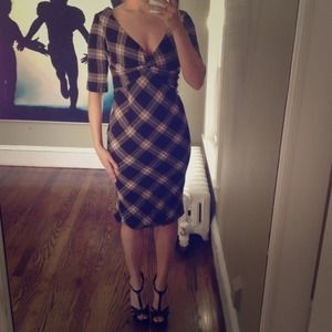 *Reserved Bundle plaid wool dress & Zara jumpsuit