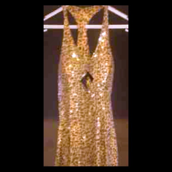 Cheetah animal print GORGEOUS PROM DRESS!!