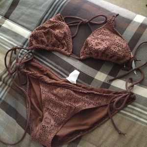 Brown bikini