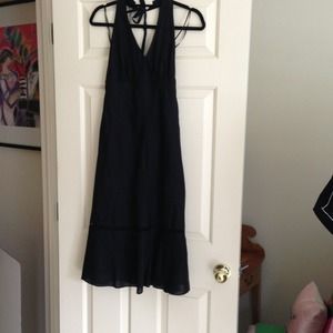 J Crew Black Long Sundress Size 0