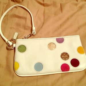 Authentic Coach wristlet!