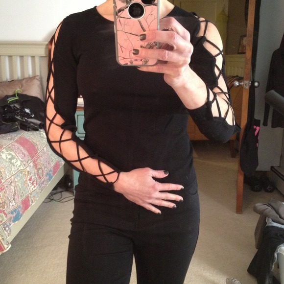Sexy black top