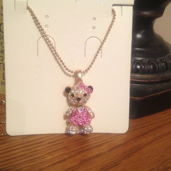 Teddy Bear Necklace