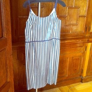 Tocca - grey leather and pink tulle/silk dress sz6