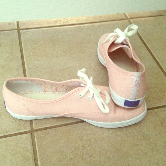 Keds breast cancer pink