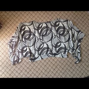 Geometric design box shirt