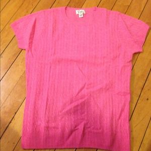 Lilly Pulitzer, 100% cashmere cable knit sweater