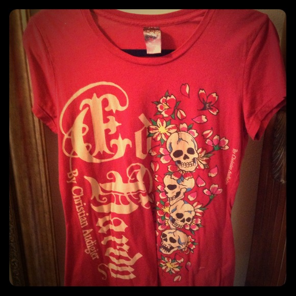 RED!..Ed Hardy T-Shirt..