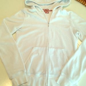 SOLD! 🌺Terry Cloth Juicy Zip Up