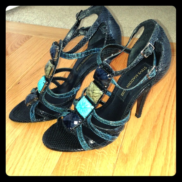 🆕Steve Madden L-ombré black multi - Picture 1 of 3