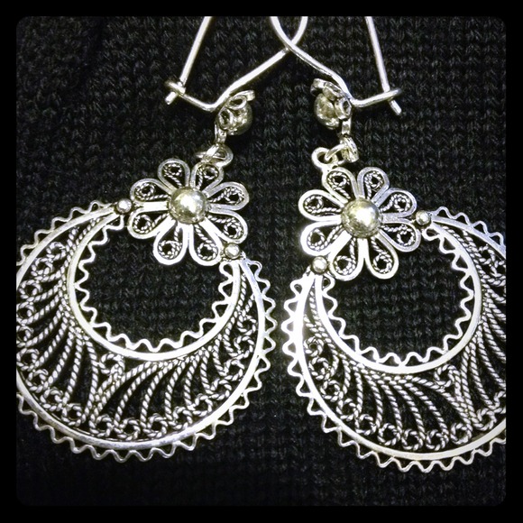Genuine Sterling Silver Earrings
