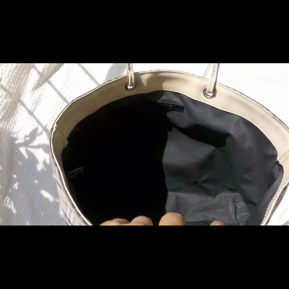 SOLD - Authentic Burberry Nova Check Mini Tote - Picture 2 of 4