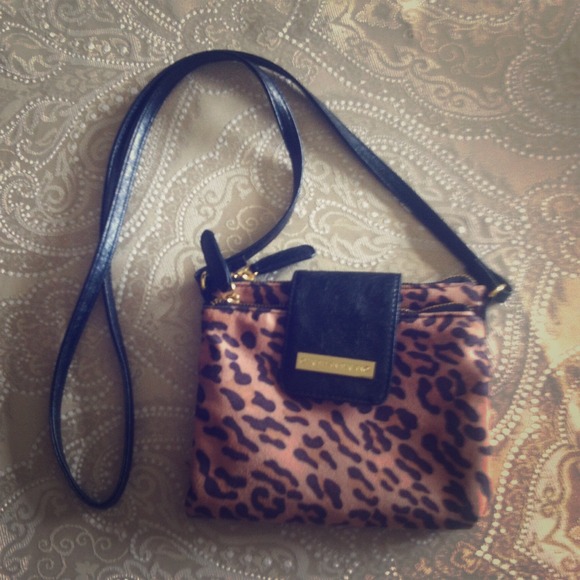 Brand new Cristian Siriano leopard satchel
