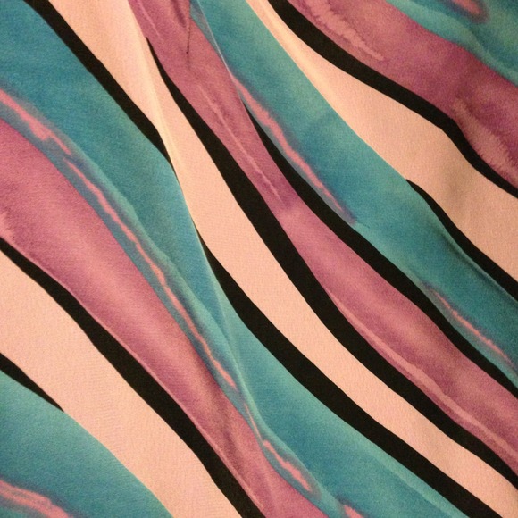 Beautiful striped skirt by Fossil sz Lg - Picture 3 of 3