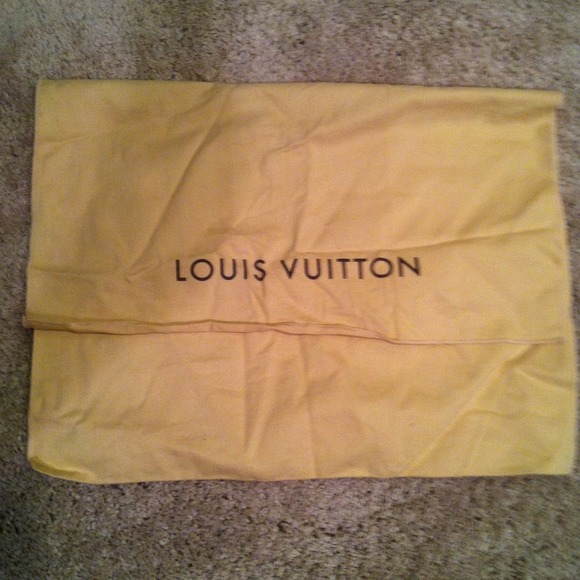 Louis Vuitton dust bag.