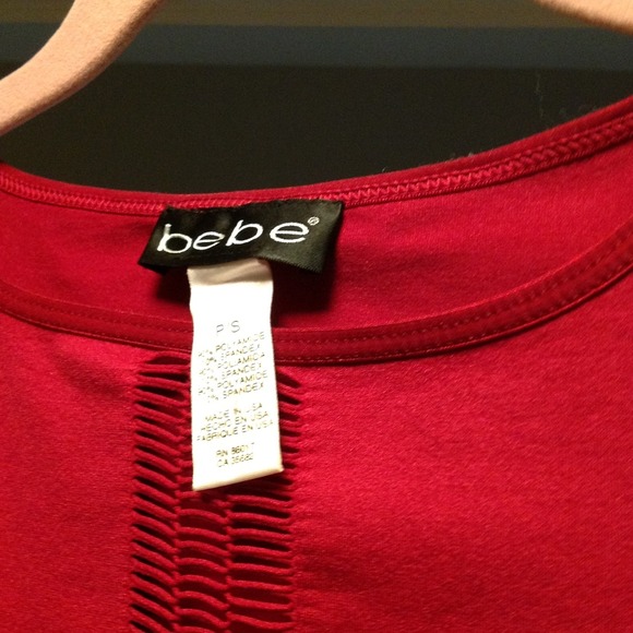 Bebe Slashed Top - Picture 2 of 3
