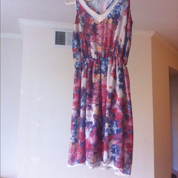 Beautiful floral summer dress