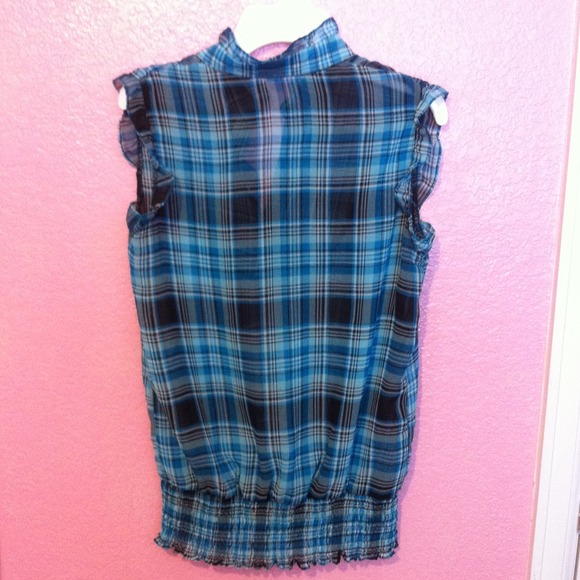 Blue stripe blouse - Picture 2 of 2