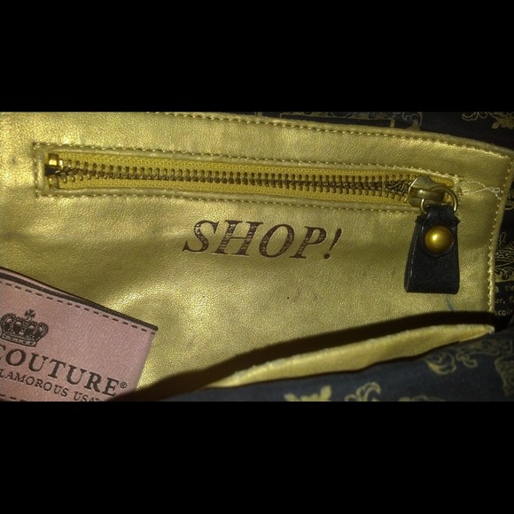 Juicy Couture engagement ring black leather bag!!! - Picture 3 of 3