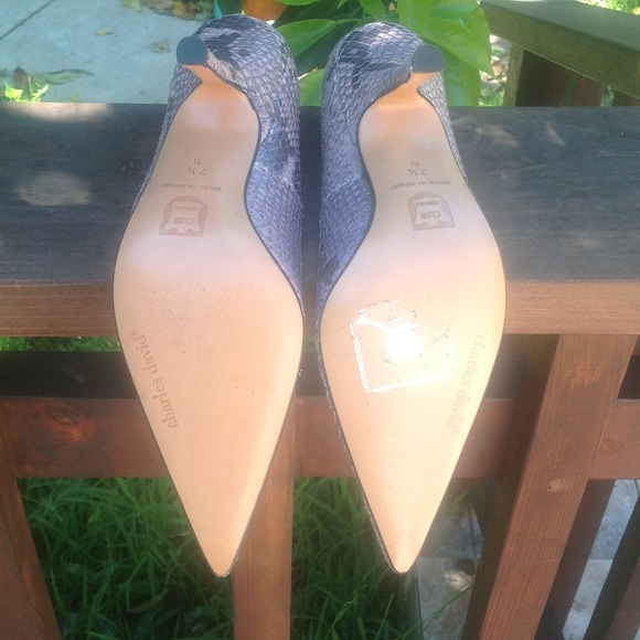 🌹SALE🌹Charles David Snake Leather - Picture 3 of 4