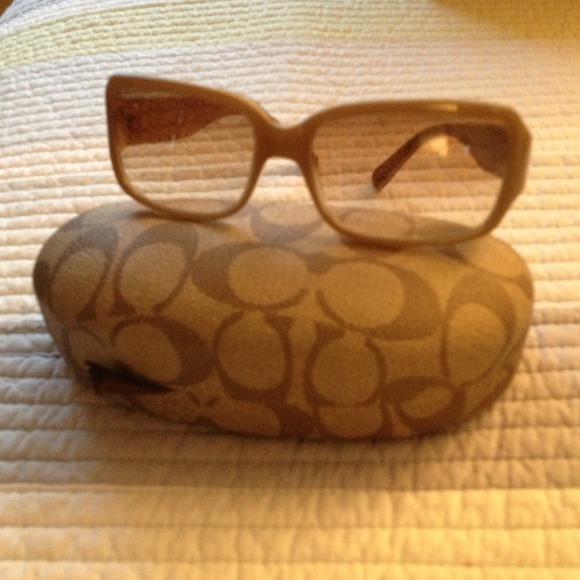 REDUCED. Coach authentic glasses with case