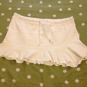 White beach cover up