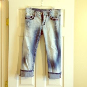 Miss Me Capris size 26 Boyfriend