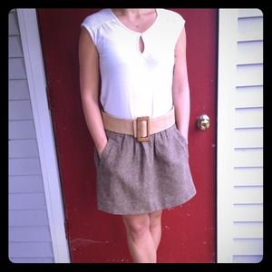 Tweed J Crew skirt