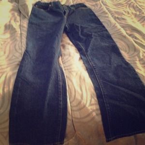 XOXO JEANS size 7/8 straight leg jeans