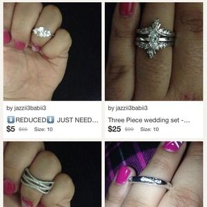 💥REDUCED💥 Ring Bundle - CZ / Sterling Silver