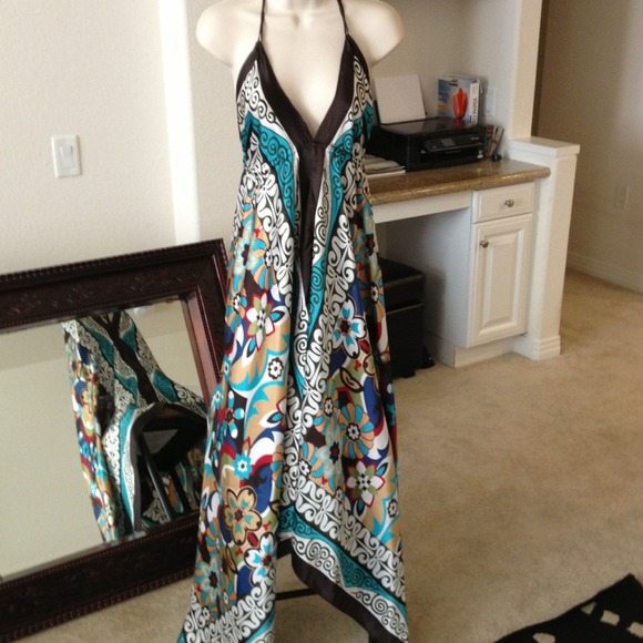 ***SOLD*** Handkerchief Multi-Colored Dress