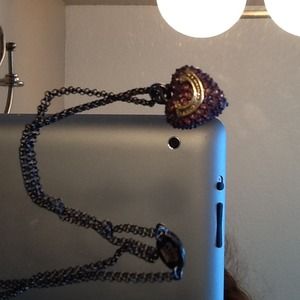 Juicy Couture Heart Shaped Necklace!