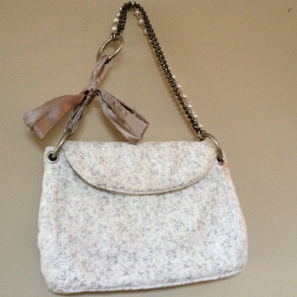 Pretty White Purse