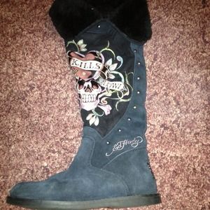 Ed Hardy winter boots