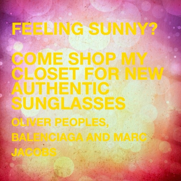 Three pairs of sunnies!!!